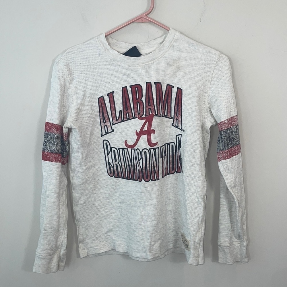 GEN2 crimson Tide Waffle weave thermal long sleeve shirt women size medium